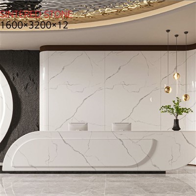 Interjööri paagutatud kivi luksusseeria poleeritud